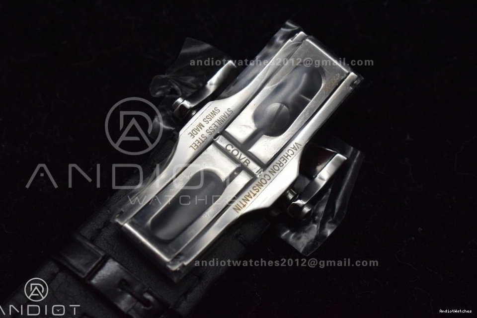 Black SportInspired Maker Dial Black 8F Overseas Strap on 932 Rubber SS 0426